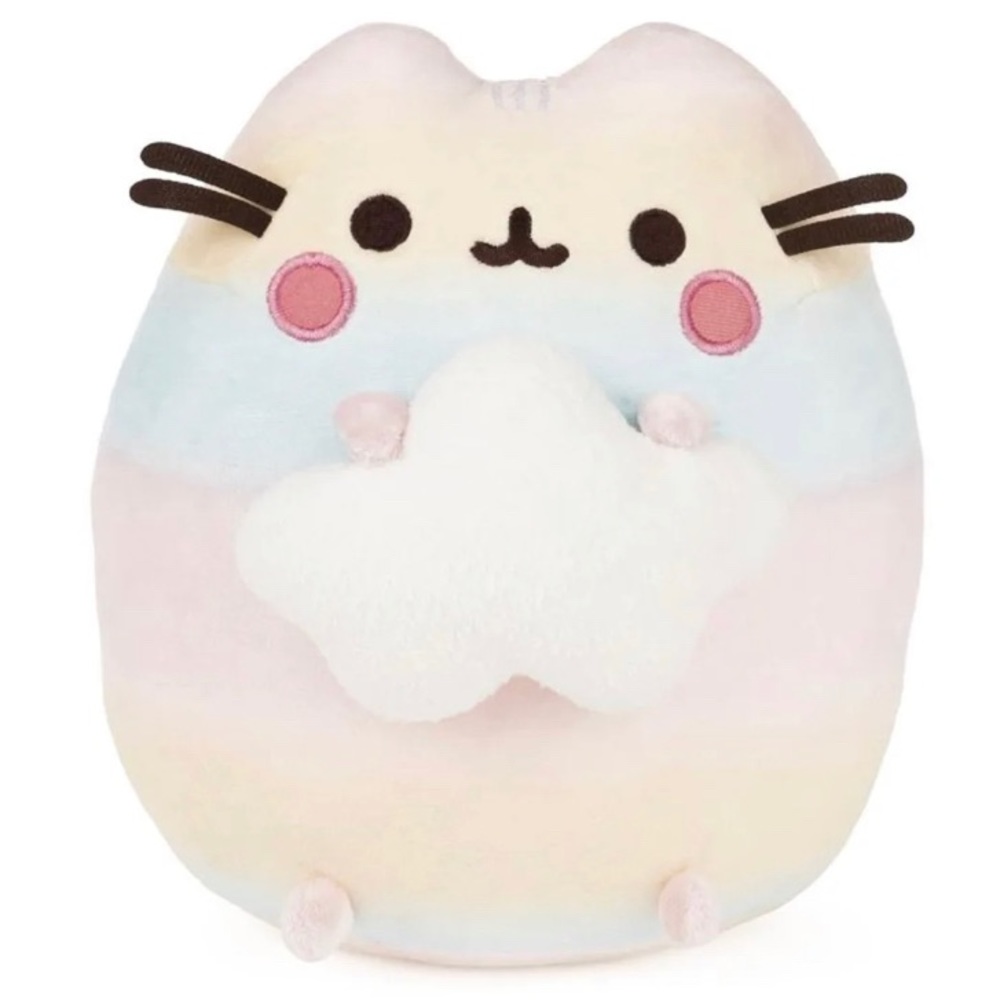 Pusheen Rainbow Ombré Plush